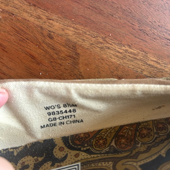 Sperry Women's Brown Plaid Loafers - Picture 4 of 4